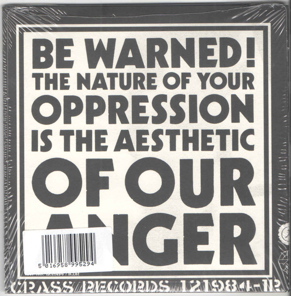 Crass album cover used as project visual introduction